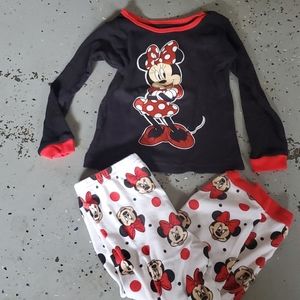 3T minnie mouse Pjs